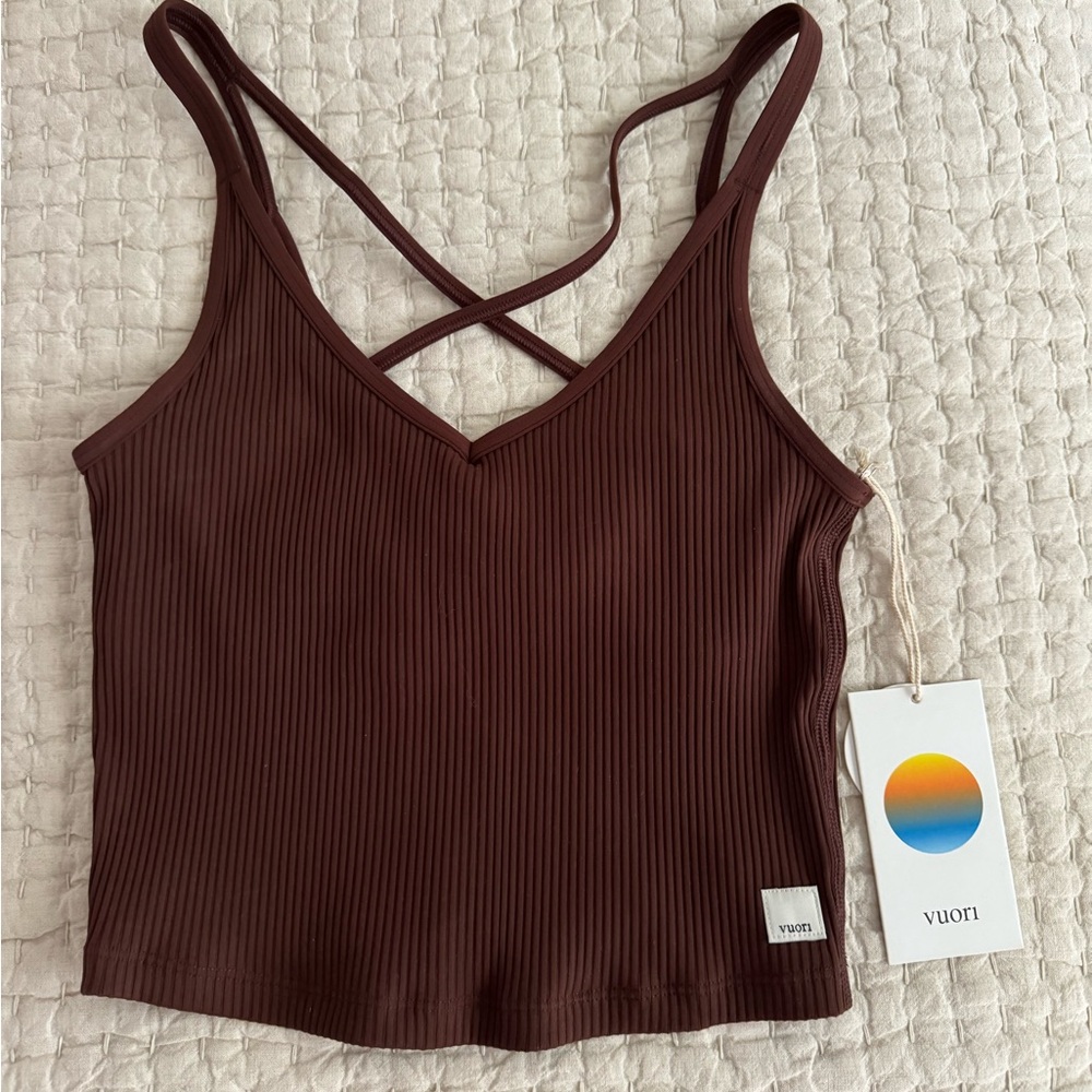 Vuori rib crop tank